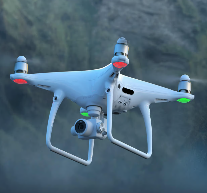 DJI Phantom 4 Advanced, Drone 4K, Prêt à Voler, Portée 6km, Neuf